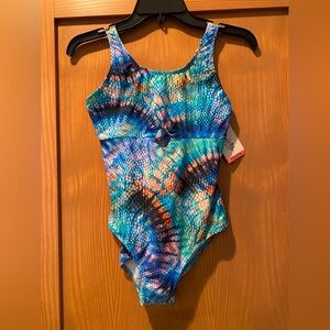 Salt Life Girl’s Youth Mermaid Pattern One-Piece Swimsuit NWT